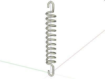 MOLLA RITORNO LEVA CAMBIO RENAULT 4 845,956,1108cc (7700665913)