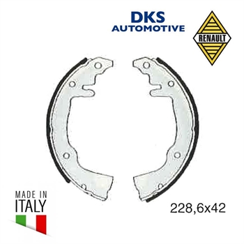 GANASCE FRENI ANTERIORI 228,6x42 R4 FURGONETTE 66-71 (BENDIX)