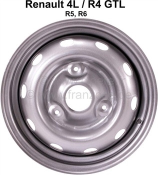 CERCHIO RUOTA 4x13 RIPRODUZIONE R4 GTL, R5, R6