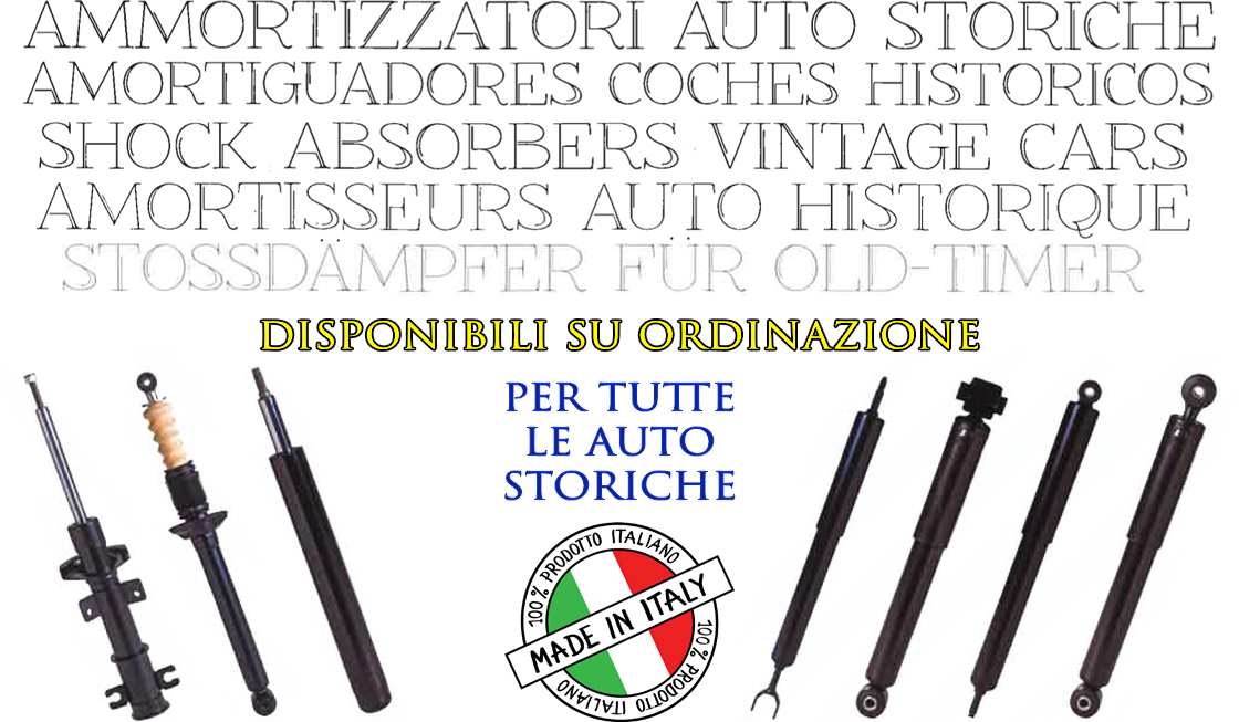 Ammortizzatori Auto Storiche